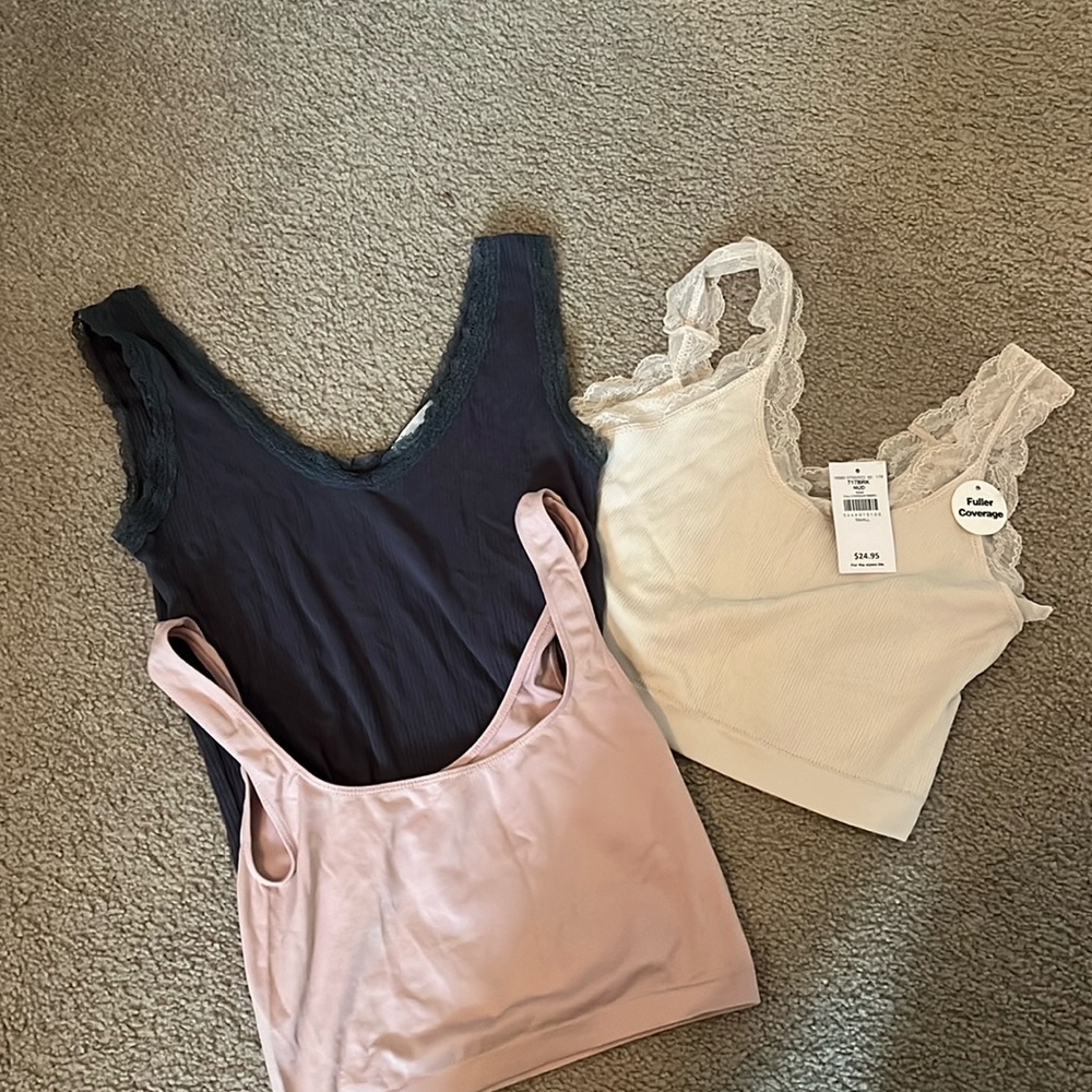 3 bralettes from the Buckle